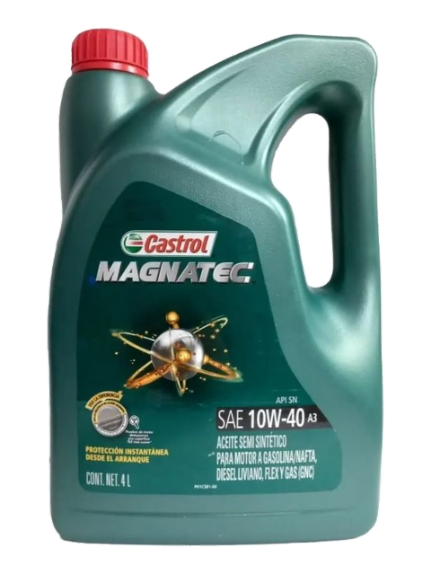 Lubricante Castrol 10W40 semisintético