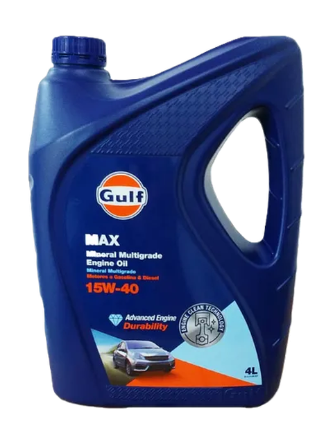 Lubricante Gulf 15W40 mineral
