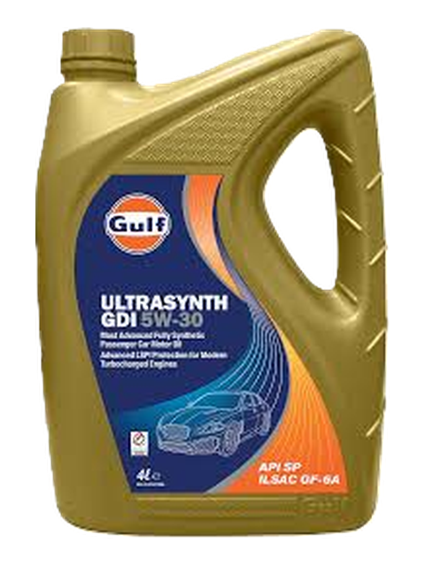 Lubricante Gulf 5W30 sintético