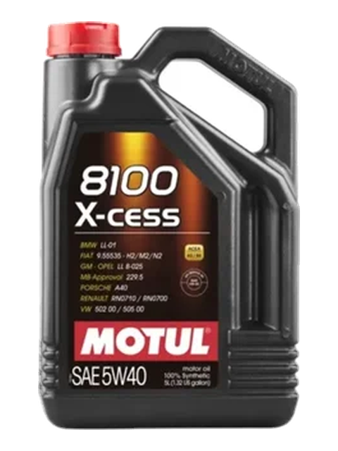 Lubricante Motul 5W40 sintético